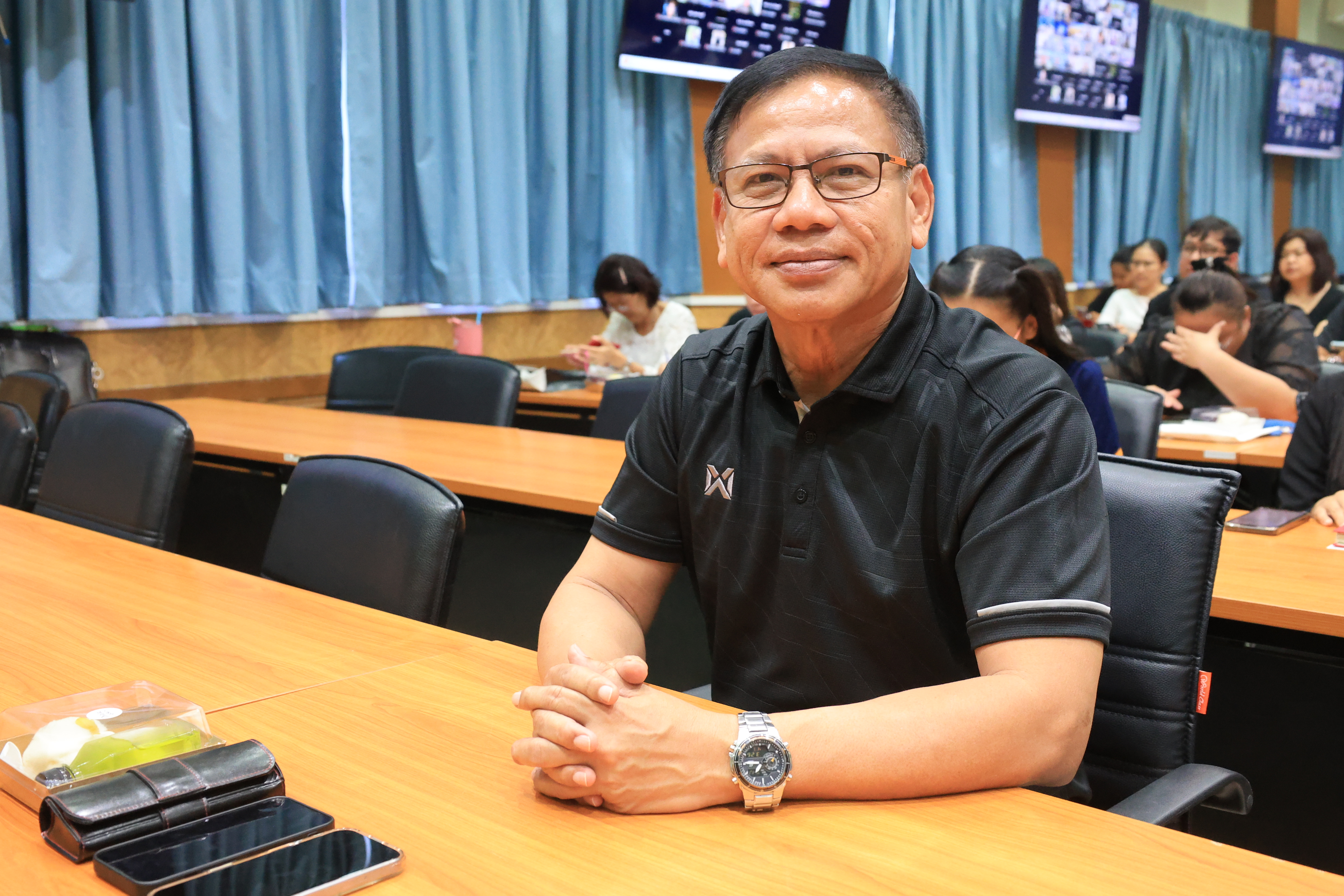 title - ส.ป.ก. โดยกองการเจ้าหน้าที่ จัดโครงการ ส่งเสริมคุณธรรมบนฐานชีวิตวิถีใหม่ เรื่อง ส่งเสริมคุณธรรมจริยธรรมและใช้เทคโนโลยีอย่างปลอดภัยในยุคดิจิทัล